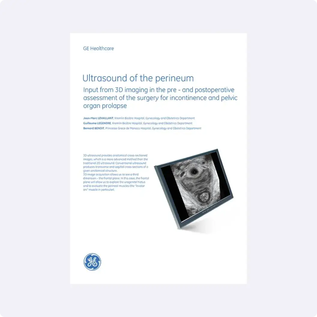 Ultrasound of the perineum